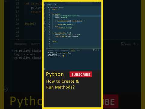 How To Create & Run Python Functions, Python For Beginners,Python Telugu,Learn Python, Python Course