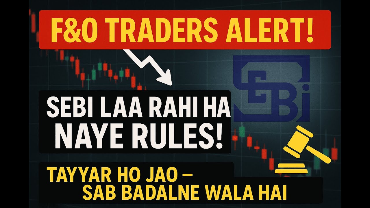 SEBI New Rules in F&O Segment | Traders Be Ready for Big Changes! 🔥📉