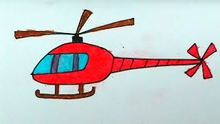 helicopter  drawing