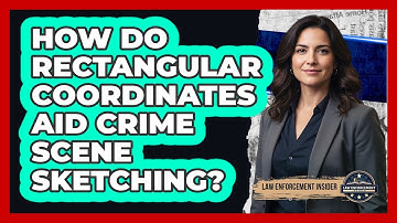 How Do Rectangular Coordinates Aid Crime Scene Sketching?