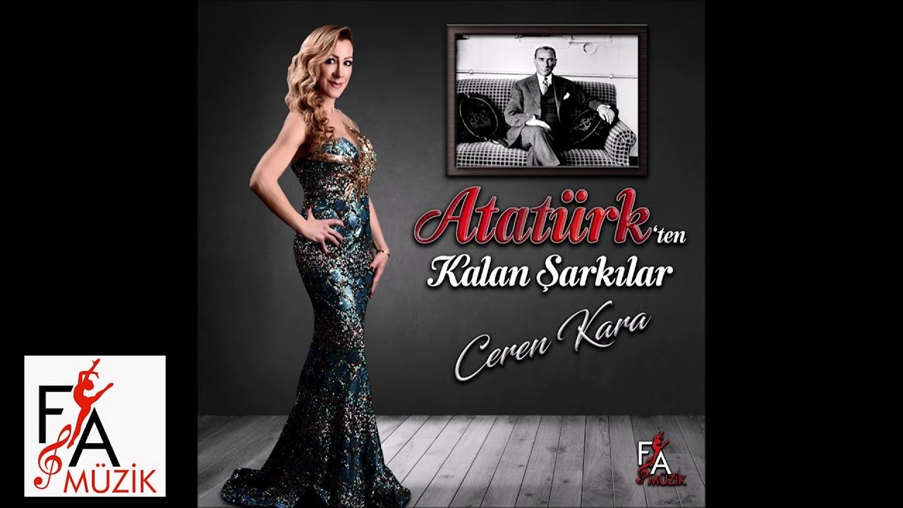 Alişimin Kaşları Kare -Ceren Kara - Atatürk'ten Kalan Şarkılar -(Official Lyric Video)