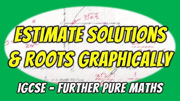 Estimate Solutions & Roots Graphically | IGCSE Further Pure Maths | Exam Problem