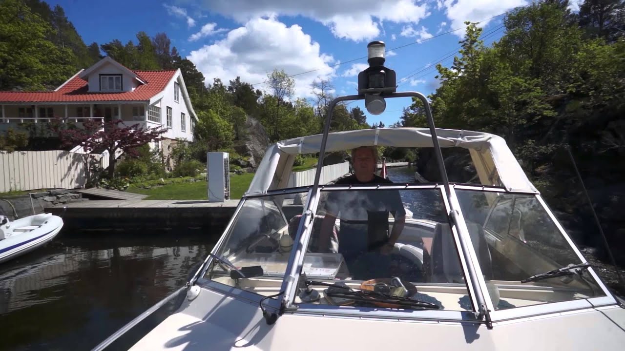 Båttur fra Skåtøy gjennom Eidkilen til Kragerø med Preben Forberg