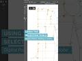 7/49 Using the Selection Tools - Digital Pattern Making in Ai #adobeillustrator #patternmaking