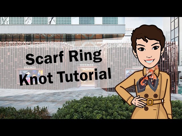 Scarf Ring Tutorial: Tube Scarf Ring 