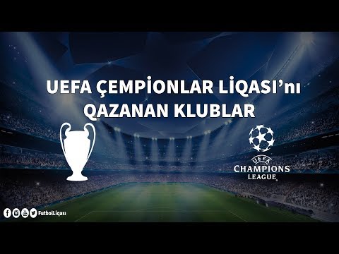 UEFA Çempionlar Liqası Qaliblərinin Siyahısı (1956-2017) | FutbolLiqası ᴴᴰ