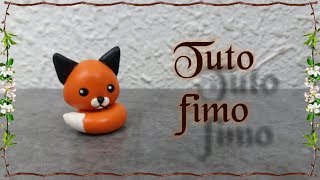 tuto fimo renard kawaii