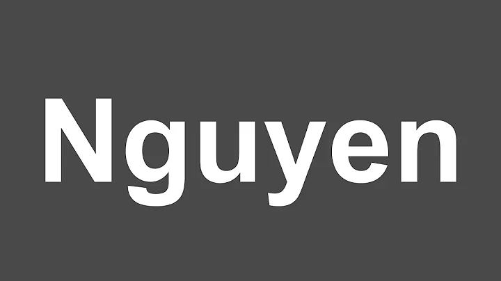 How to Pronounce Nguyen Correctly !