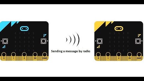 Communicate two micro:bit cards by radio