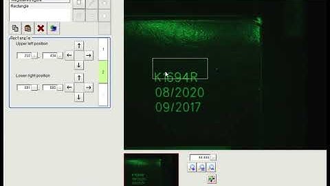FHV7 - OCR, ethernet string output using TDM Editor