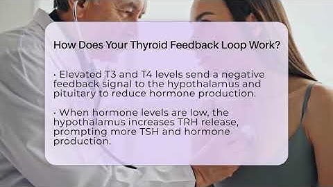 How Does Your Thyroid Feedback Loop Work? - Thyroid Wellness Hub