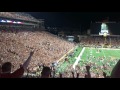 100,000 Longhorns sing The Eyes of Texas after beating Notre Dame (2016)