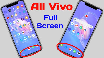 How to Set Full Screen Mode in Vivo Y20g l back Button l vivo y20g me navigation buttons hataye