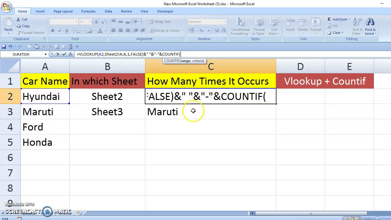 Google sheets vlookup