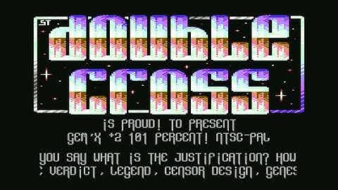 Double Cross (DBX) Intro 2 ! Commodore 64 (C64)