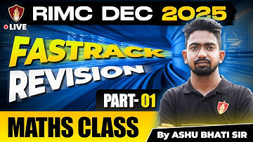 RIMC Math Most Important Chapter Revision | Rashtriya Indian Military College Maths