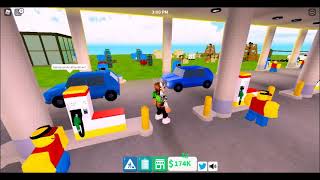 Construi um posto de gasolina no Roblox - (Gas Station Simulator)