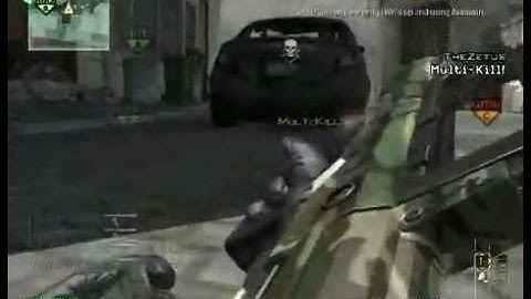 Modern Warfare 3: Nice Quad Feed With Type 95