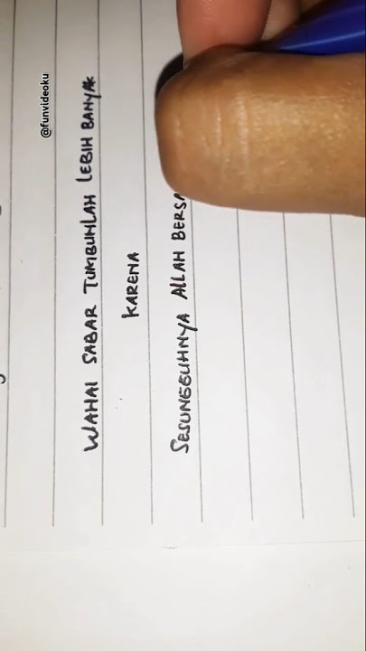 SABARLAH! #quotes #katabijak #art #tulisantangan #handwriting #tulisnama #shorts #shortsvideo