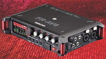 TASCAM FR-AV4 Audio Recorder—Capturing Every Whisper & Explosion Without Touching Your Gain Settings