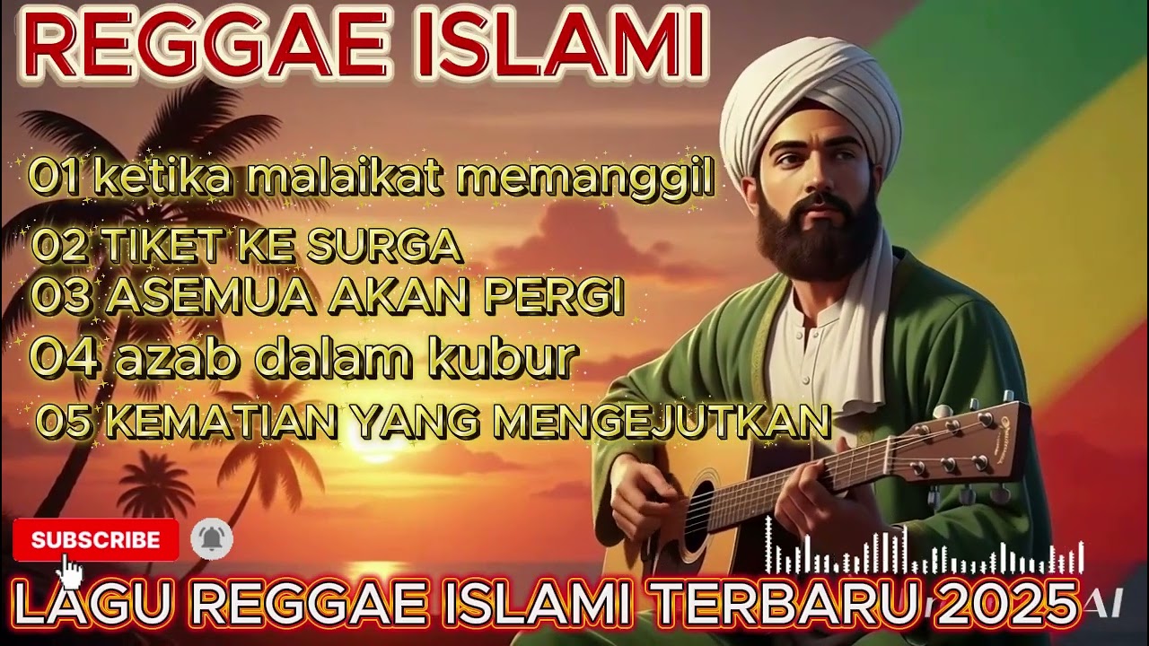 ,🌙 Ketika Malaikat Memanggil 🎧 Reggae Islami Menyentuh Hati | Lagu Renungan Kematian & Taubat
