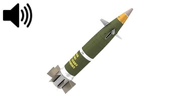 Sound of a rocket shell exploding (Sound effect)