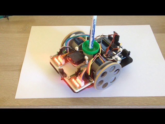 Impression 3D d'un robot dessinateur programmable arduino 