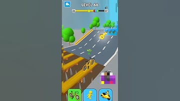 Shape Shifting Gameplay levels 66 || iOS Android shape shifting video #shapeshifting #funny #Shorts