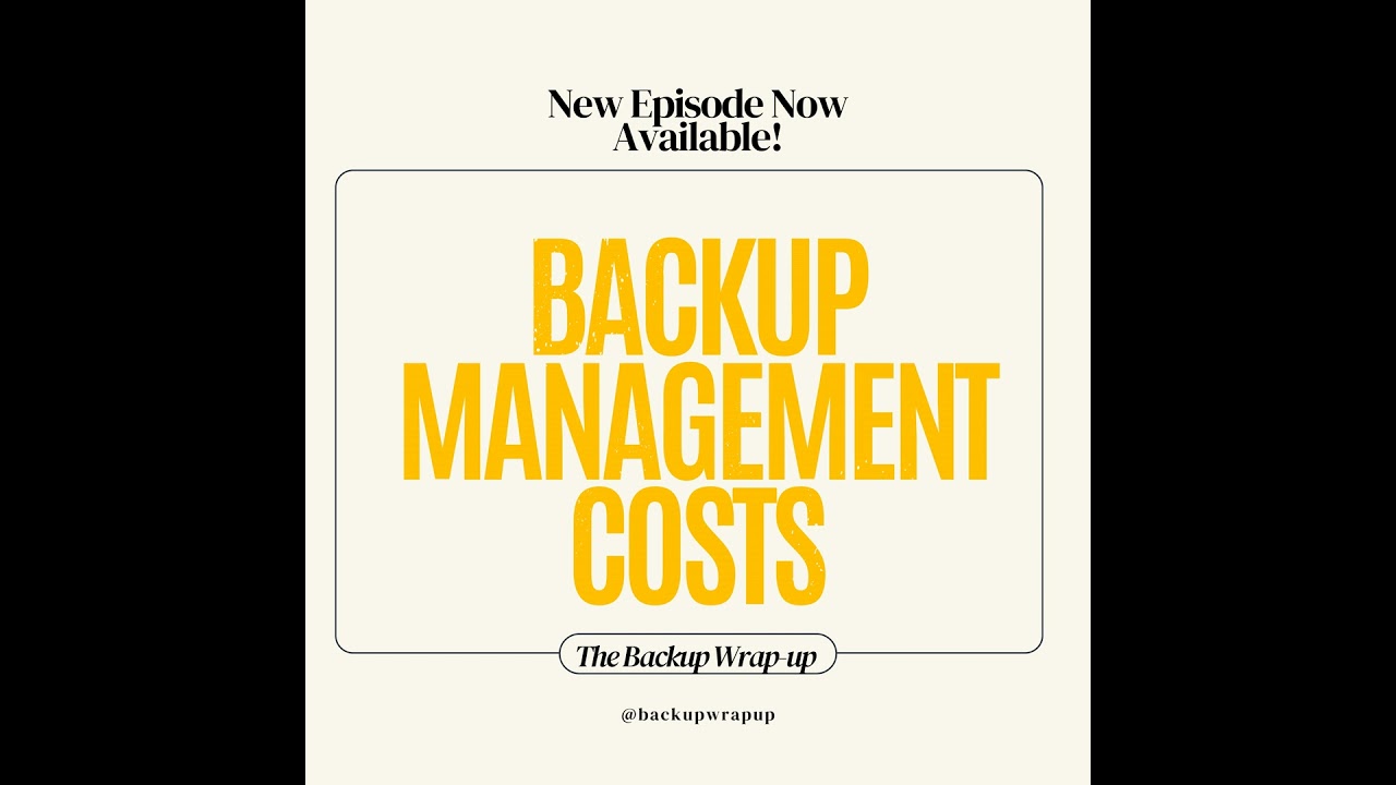 Backup TCO: The Costs Nobody Talks About