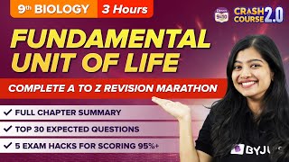 The Fundamental Unit of Life One Shot (A to Z) Class 9 | CBSE Class 9 Exams 2023 | Crash Course 2.0 screenshot 3
