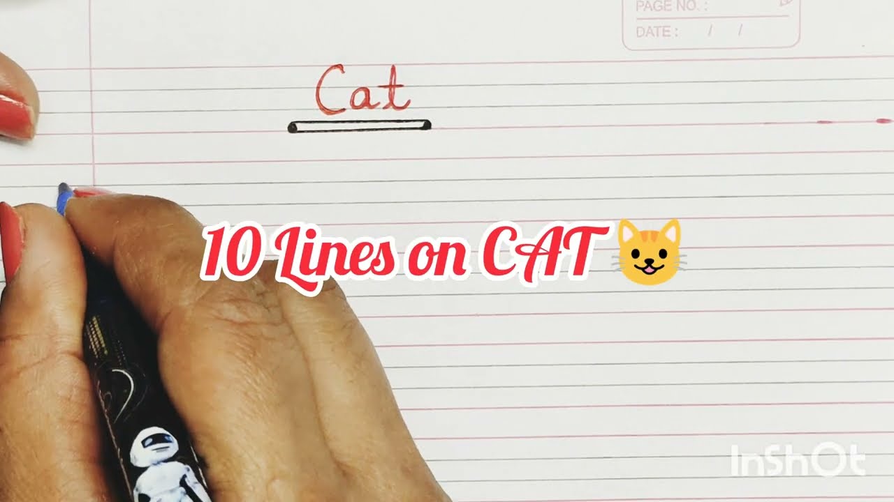 10 Lines on Cat / Cat essay in English/ 10 lines on cat in English