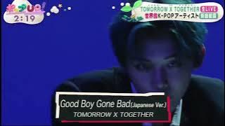 TXT - Good Boy Gone Bad [Japanese Version] Live Performance at Pop UP!