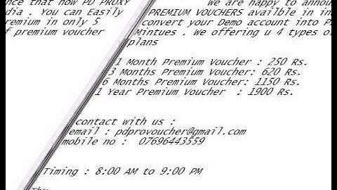 PD PROXY TRICK INDIA