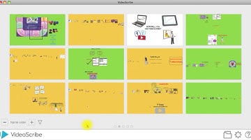 VideoScribe Projects Screen Overview