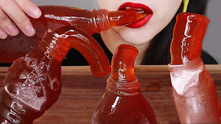 ASMR  HONEY JELLY *RECIPE 꿀젤리 만들기 먹방 MUKBANG EATING SOUNDS.