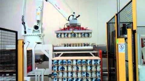 JMP Engineering - Robotic Can De-Palletizing System