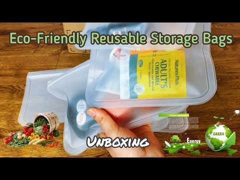 Eco-Friendly Reusable Storage bags (UNBOXING) 