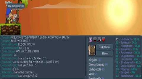 Transformice : How to balloon walk