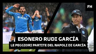 ESONERO RUDI GARCÍA | TUTTE Le PARTITE COL NAPOLI che Hanno Portato A Questa DECISIONE HD