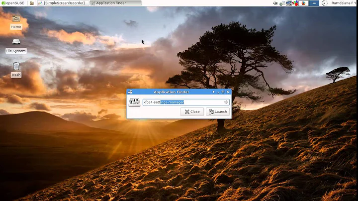 How to setting up auto lock in XFCE