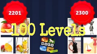 4 Pics 1 Word Levels 2201-2300 Hard and Super Hard Levels screenshot 4