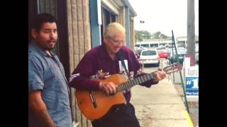 Singing Some Johnny Cash . El Bad Boy Dj Juan Jose A Big Fan Of Johhy Cash .