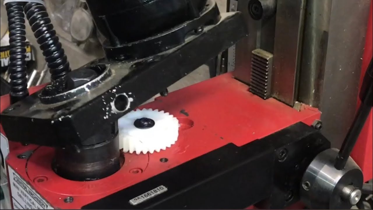 live free armory replacing PLASTIC GEAR on mini mill(grizzly part # P8689138) #g8689 #44991