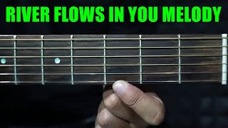 River Flows In You Melody Instrumen Tutorial Yiruma | ajang fingerstyle