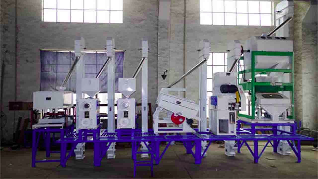 30 TPD Small scale Auto rice mill