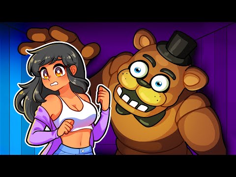 Trapped OVERNIGHT in FNAF PIZZERIA!