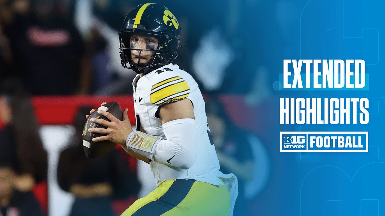 Iowa at Rutgers | EXTENDED HIGHLIGHTS | Big Ten Football | 09/19/25