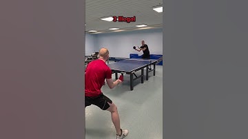 Answers! Which shots are illegal?✨️ #pingpong #tabletennis