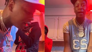 Big Scarr x Quezz Ruthless Freestyling Instagram Live * RARE *