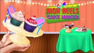 High Heels Cakes Make:Best Cke Cooking Game for kids screenshot 2